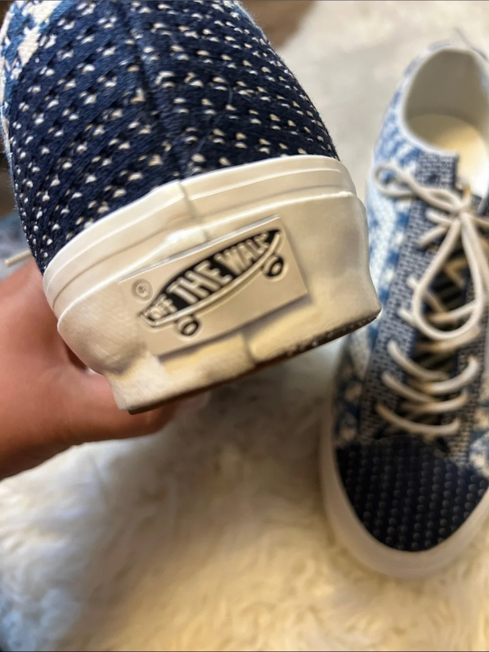 Vans knit upper